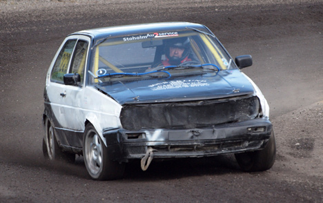 Jan Petersen fik et spændende come back i Folke Race.